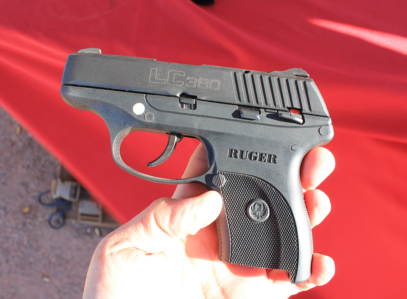 ruger lc380 trigger pull weight