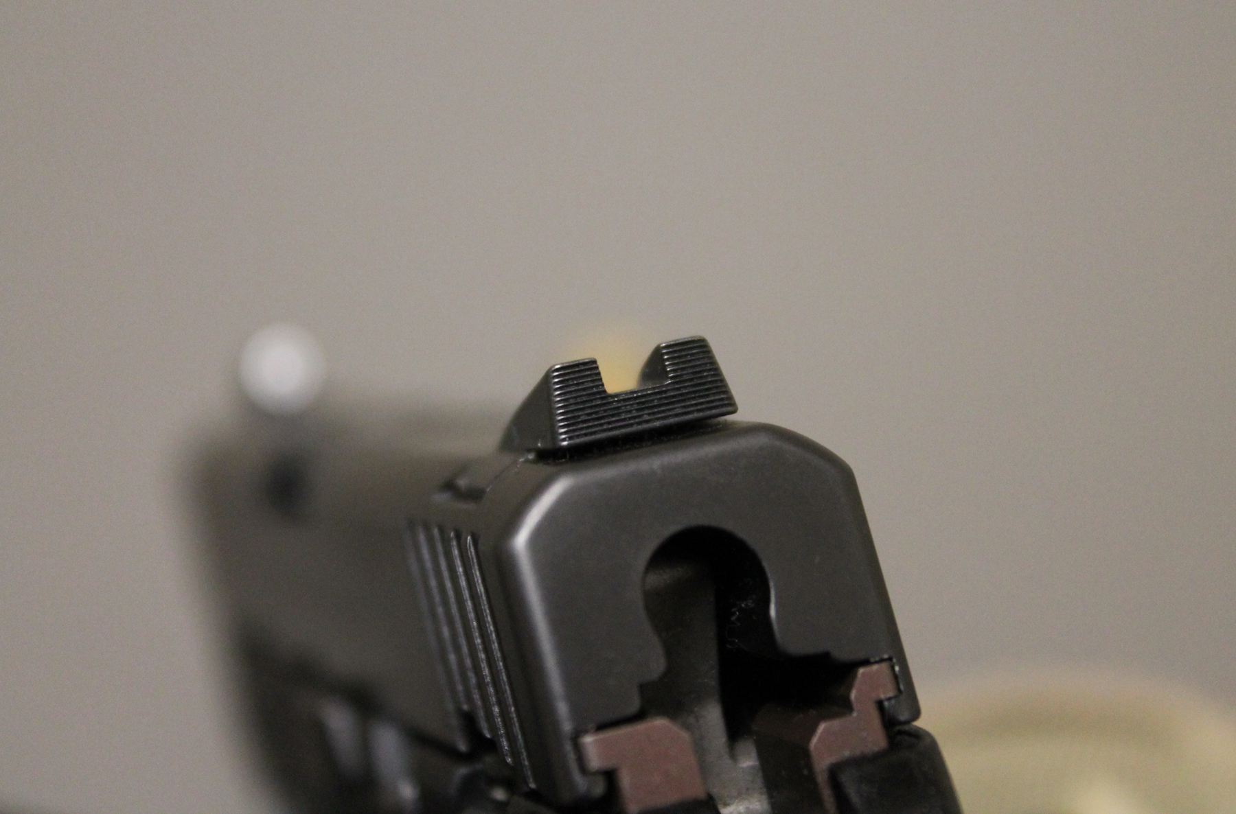 Smith & Wesson Bodyguard 380 rear serrated