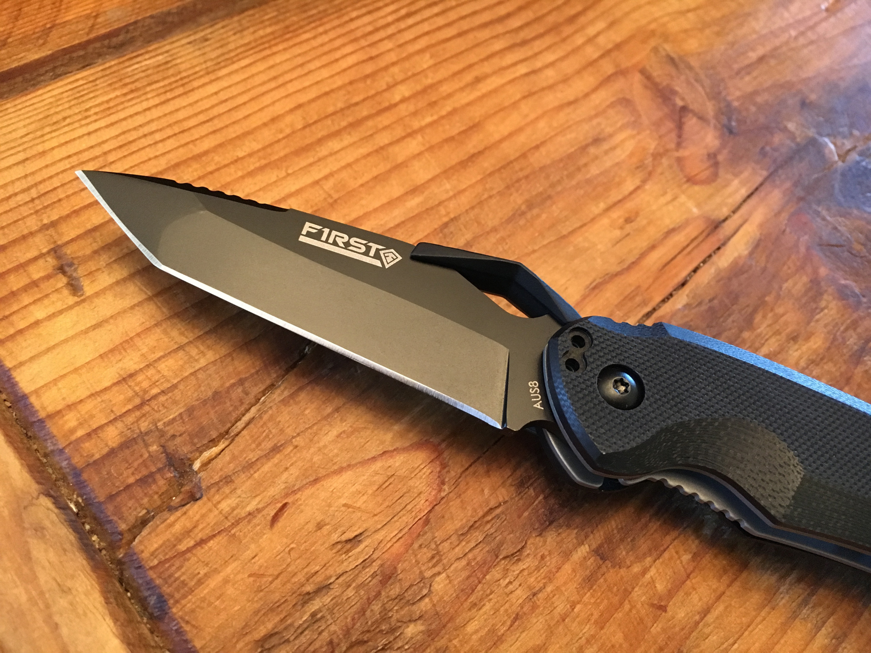 First Tactical Copperhead tanto blade
