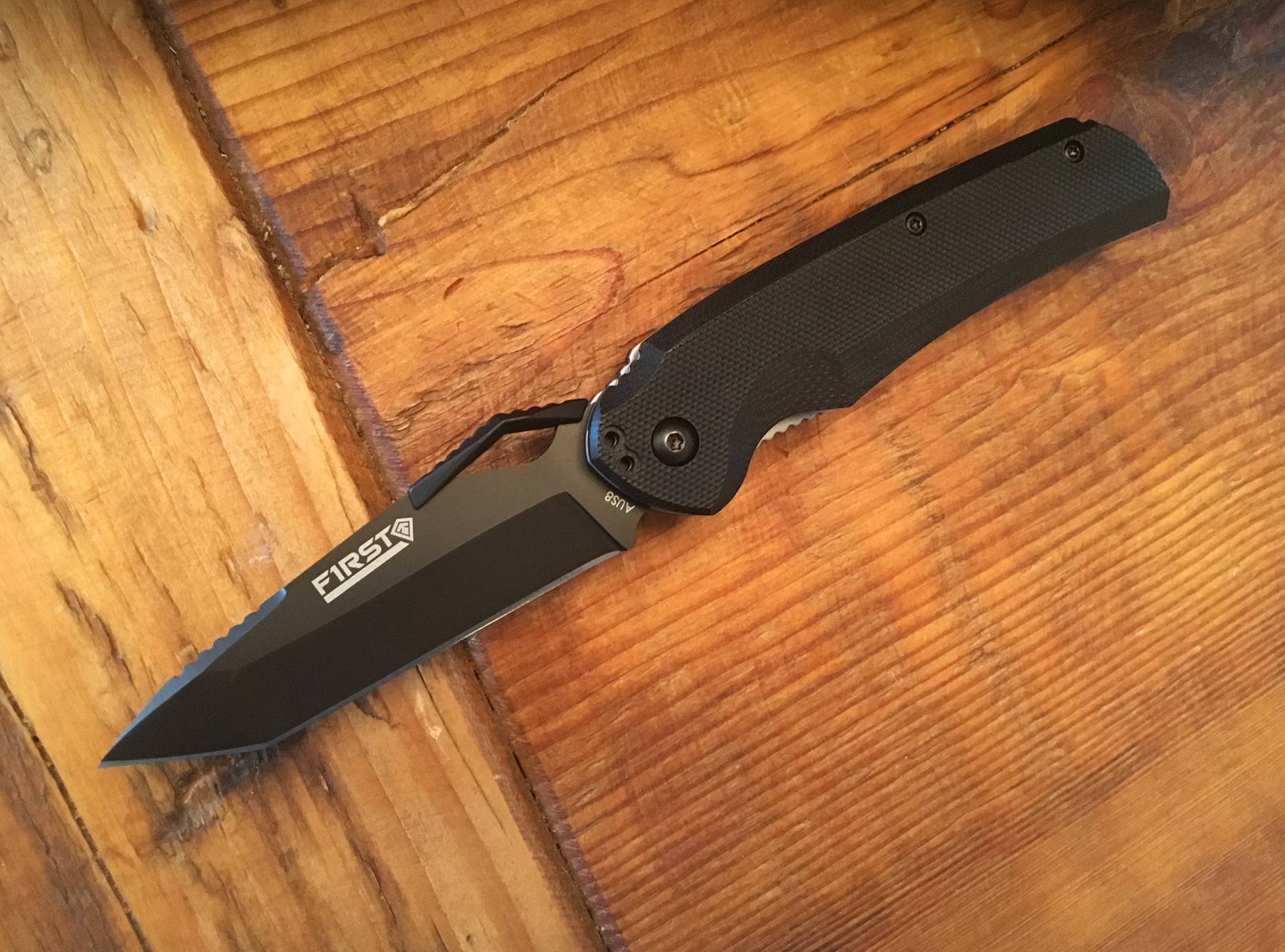 First Tactical Copperhead tanto knife