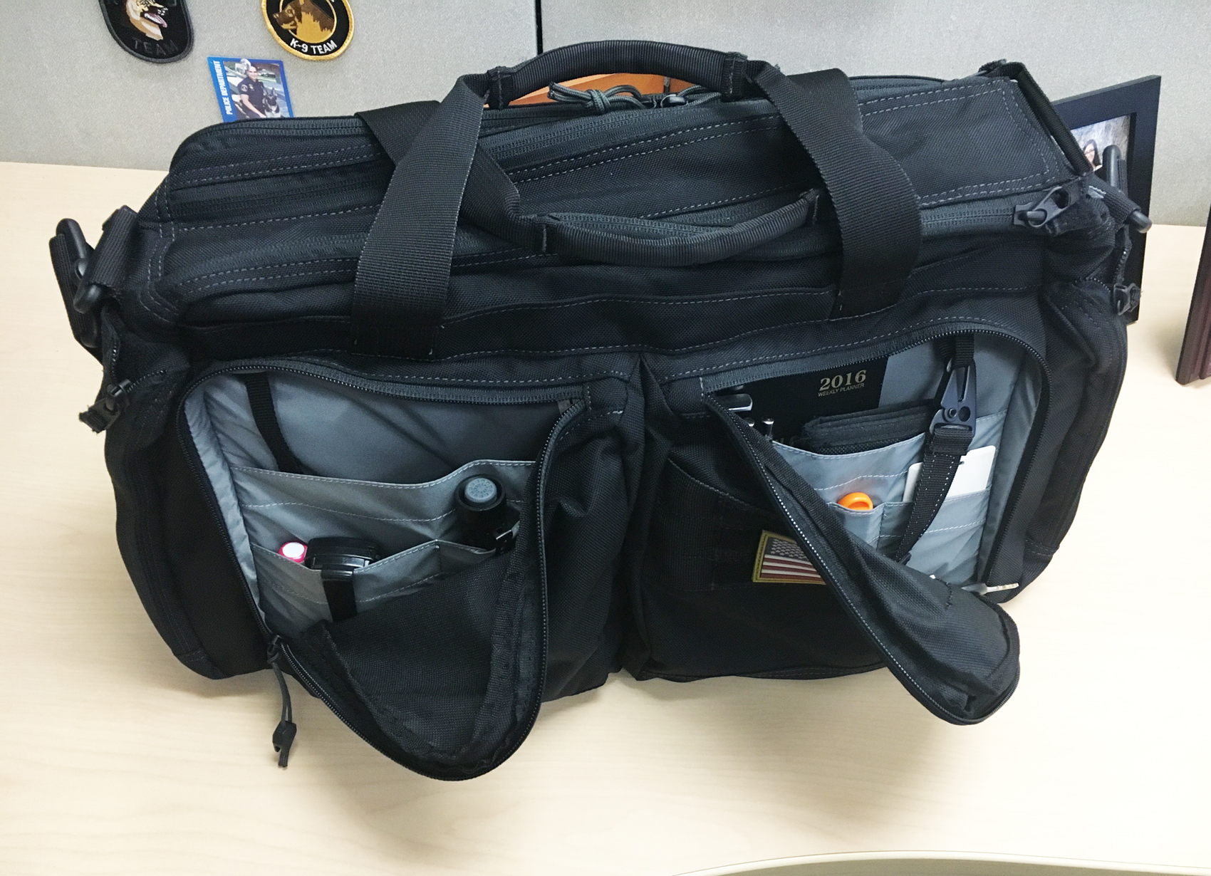 First Tactical Executive Briefcase pockets