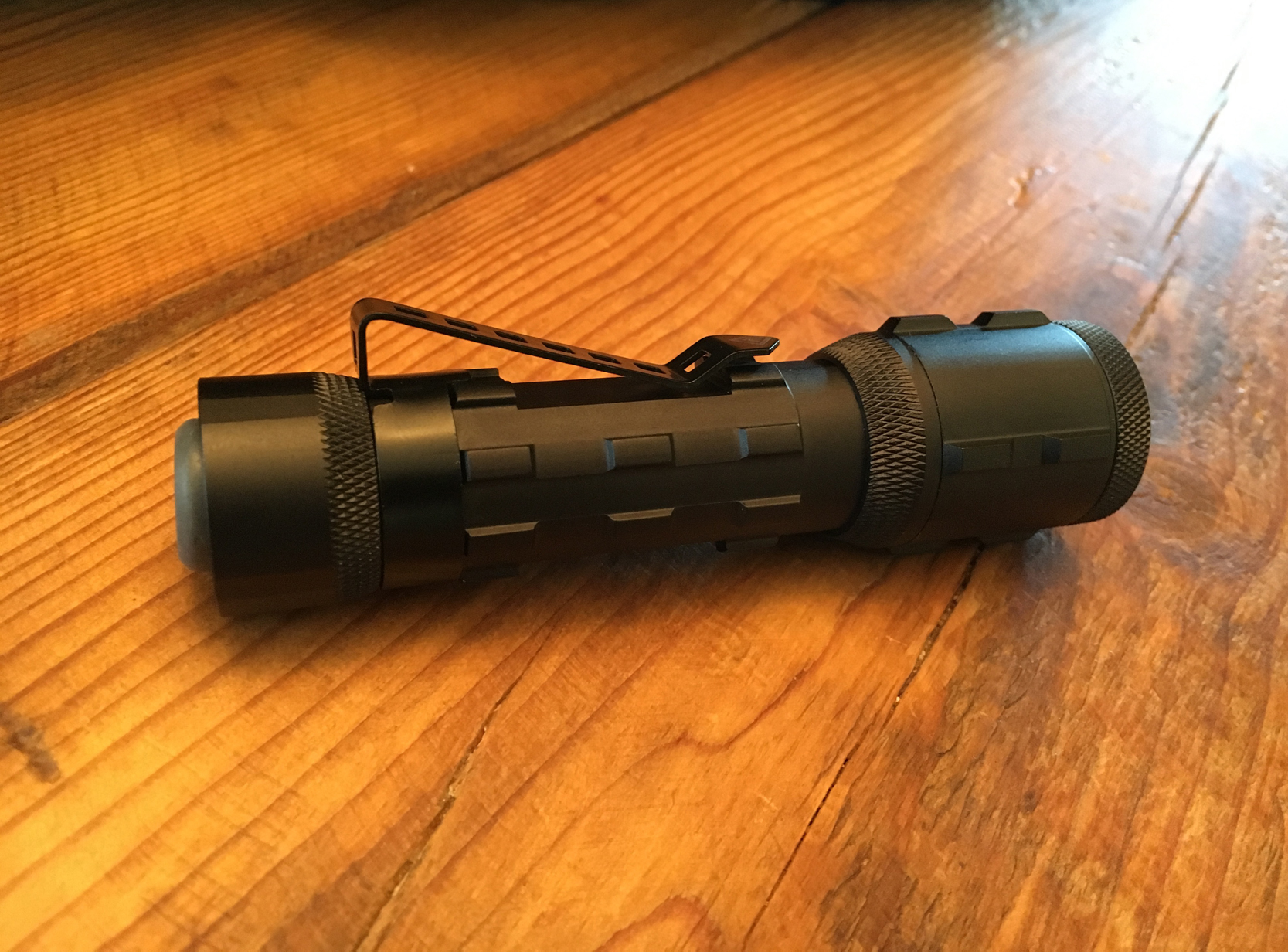 First Tactical Small Flashlight clip